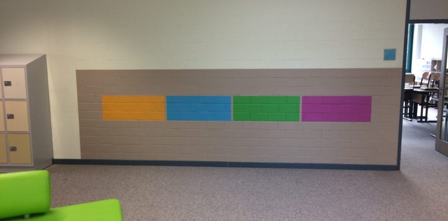 Musterfläche Farbkonzept