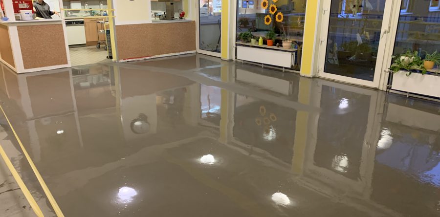 Bodenrenovierung-Ausgleichsmasse Thomsit XXL