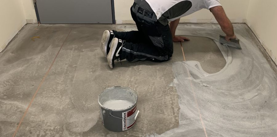 Industrieboden- ableitfähig, hygiene