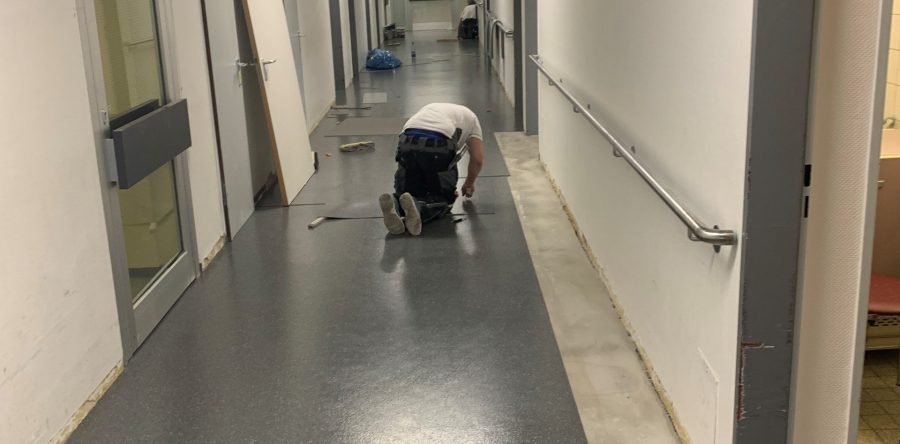 Bodenbelagsarbeiten Kautschuk Noraplan